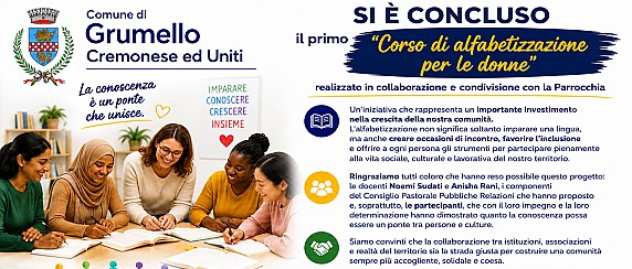 Corso di alfabetizzazione per le donne