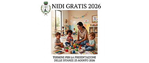 Avviso Pubblico “Nidi Gratis” Annualità 2026