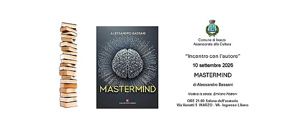 "Incontro con l'autore" Presso la sede di Via Vanetti 5