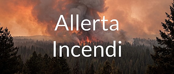 Avviso rischio incendi del 21 luglio 2026