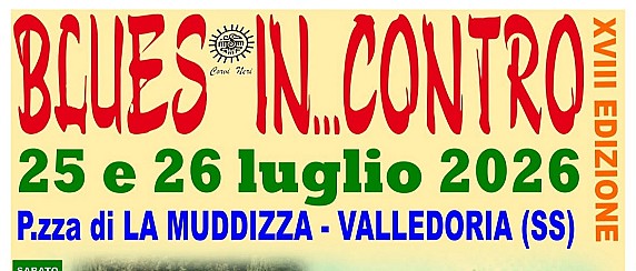 BLUES IN...CONTRO 2026 – XVIII Edizione