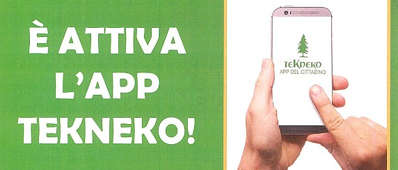 È attiva l'app Tekneko per il Comune di Pereto