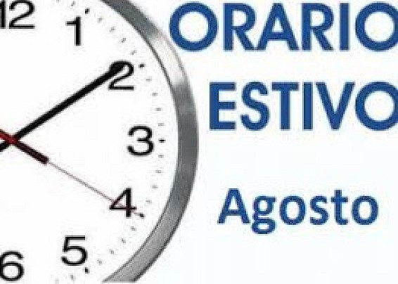 ORARI UFFICI COMUNALI AGOSTO 2026