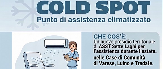 Asst Sette Laghi attiva il Cold Spot