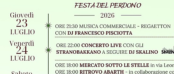 Festa del Perdono a Levane con la tradizionale Sagra della Tagliata