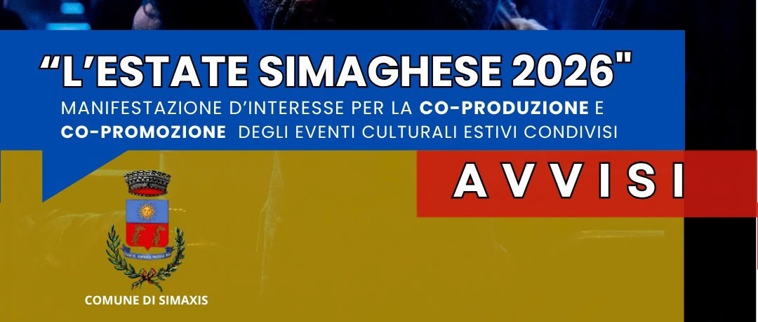 Manifestazione di interesse per l’acquisizione di proposte di eventi musicali, artistico-culturali e tradizioni popolari finalizzate alla promozione turistica per le forme di collaborazione, compartecipazione organizzativa e co-promozione delle iniziative