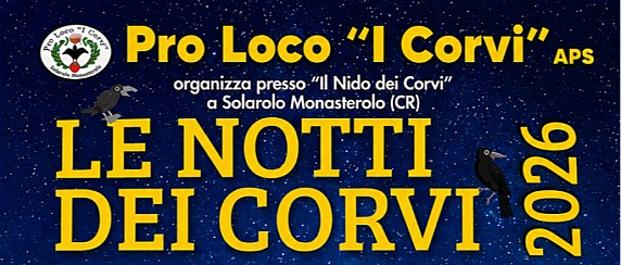 "Le Notti dei Corvi 2026": divieti di sosta e transito a Motta Baluffi