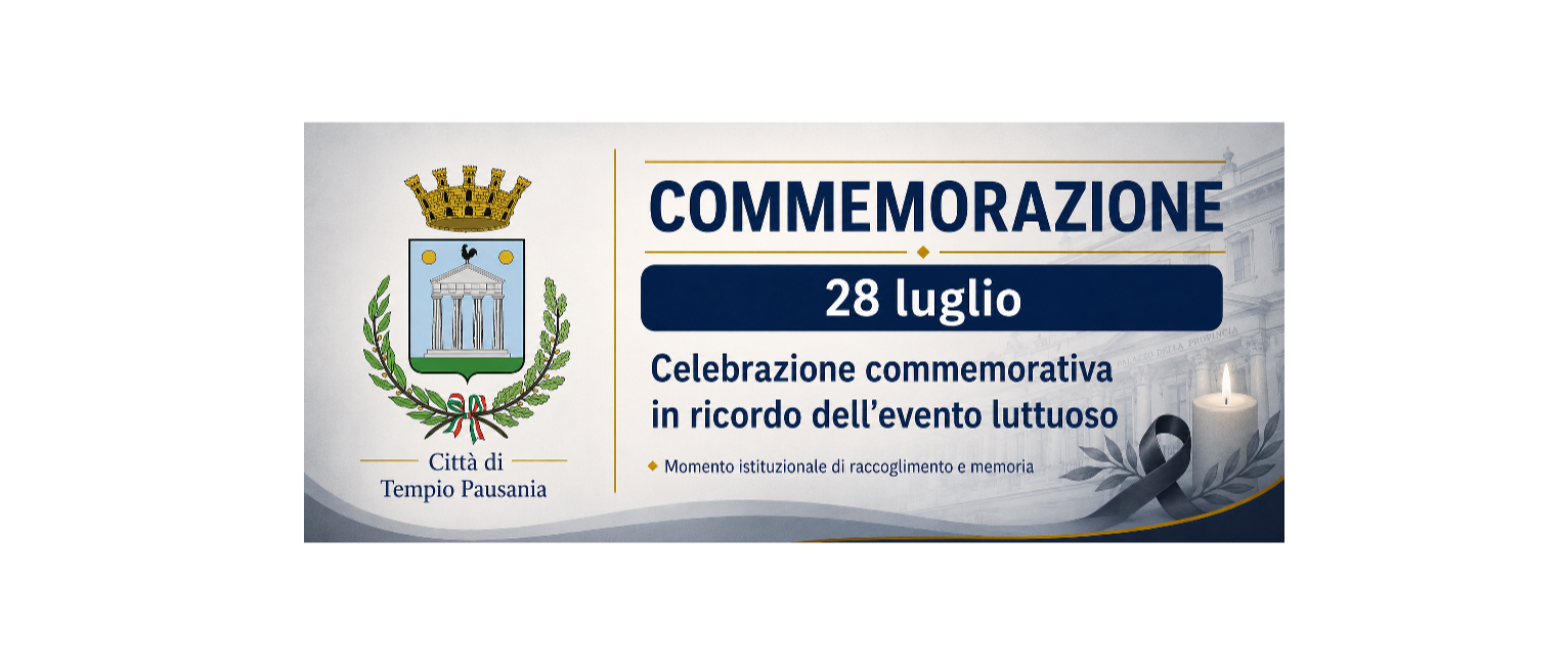 Commemorazione del 28 Luglio - Programma