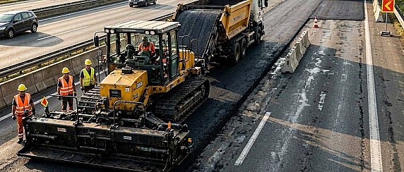 Paullese: lavori di asfaltatura tra Vaiano e Bagnolo, in direzione Crema