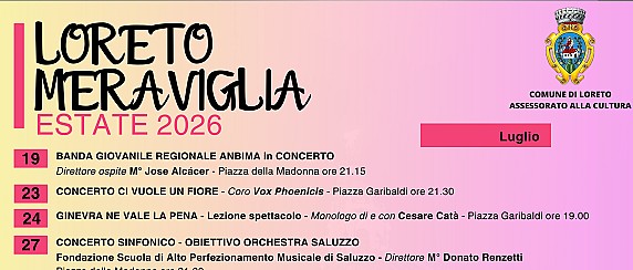 Loreto Meraviglia - estate 2026