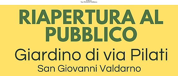 San Giovanni Valdarno riapre il rinnovato giardino di via Pilati: un nuovo spazio di gioco, incontro e inclusione per la città