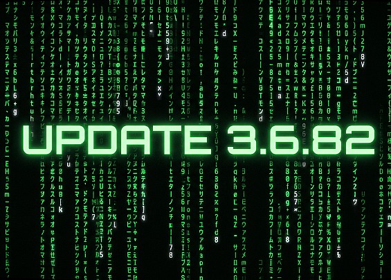 Aggiornamento versione 3.6.82