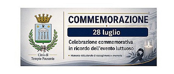 Commemorazione del 28 Luglio - Programma