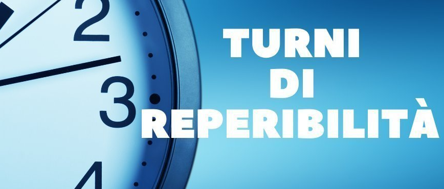 Turni di reperibilità dell'Ufficio di Stato Civile mese di Agosto 2026