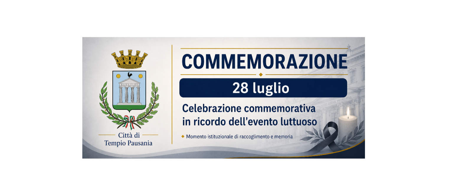 Commemorazione del 28 Luglio - Programma