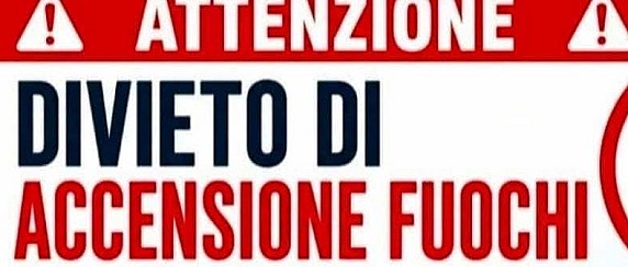Divieto di accensione fuochi