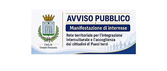 Riapertura termini. Manifestazione di interesse per la Rete territoriale per l'integrazione interculturale e l'accoglienza dei cittadini di Paesi terzi