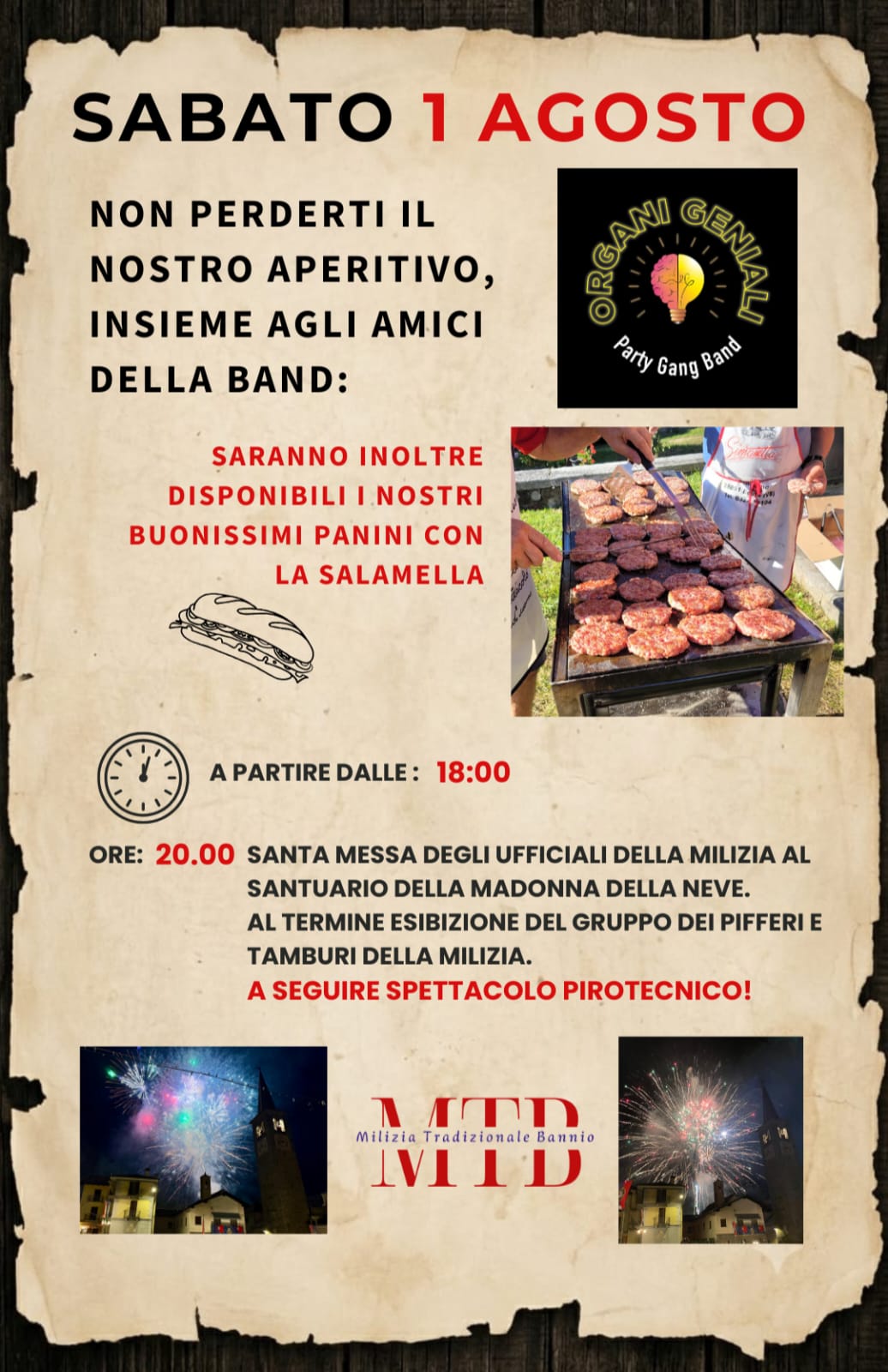 1 agosto  Bannio 