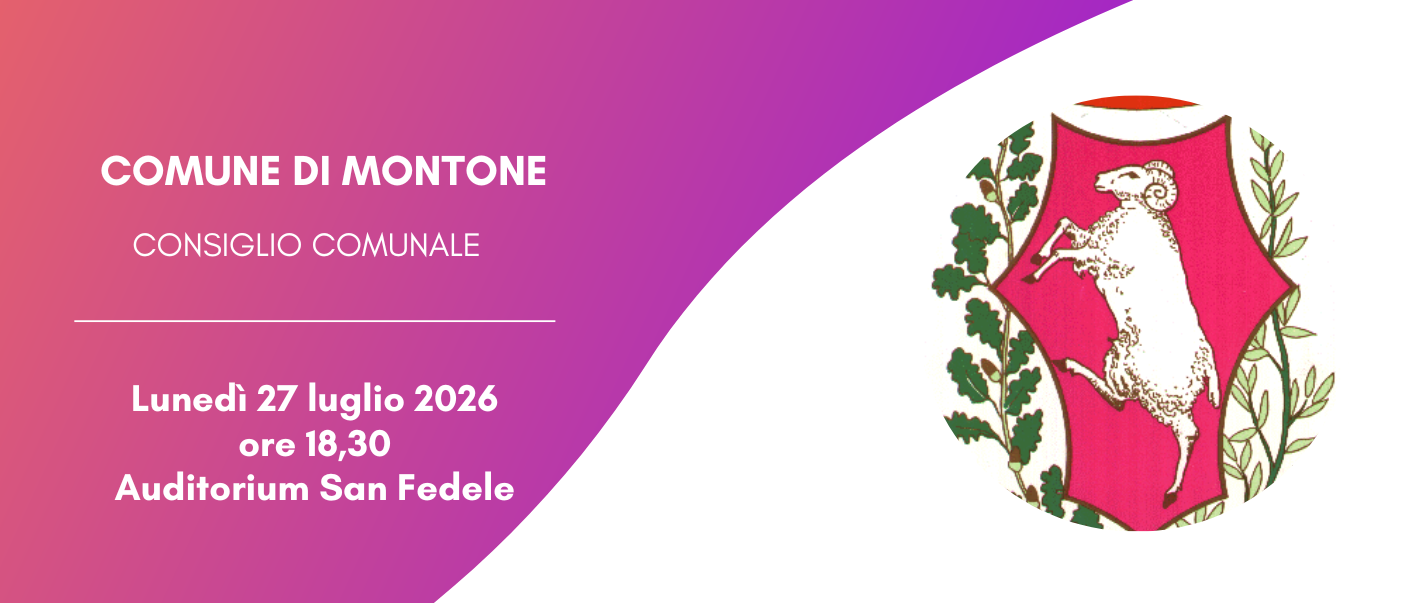 Convocazione del Consiglio Comunale