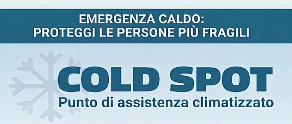 Emergenza caldo: Cold Spot, Punti di assistenza climatizzati