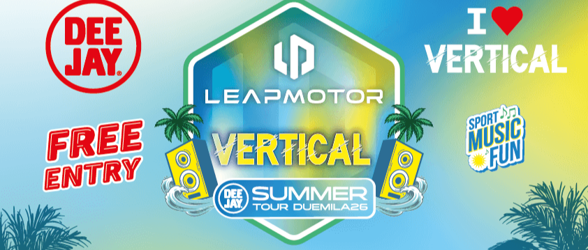 Torna a Terracina il Vertical Summer Tour, giochi e divertimento in spiagga con la musica di Radio Deejay