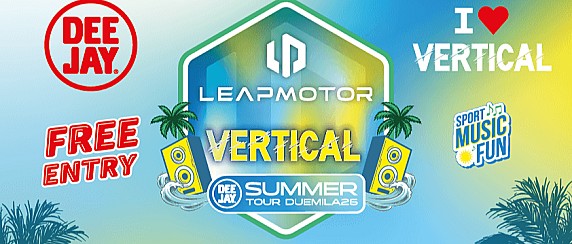 Torna a Terracina il Vertical Summer Tour, giochi e divertimento in spiagga con la musica di Radio Deejay