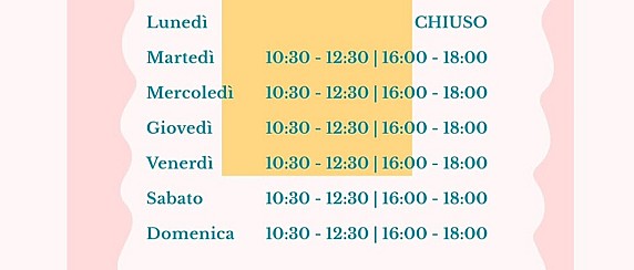 Orario di Apertura 2026