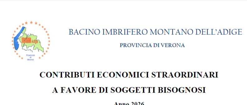 Contributi economici straordinari a favore di soggetti bisognosi