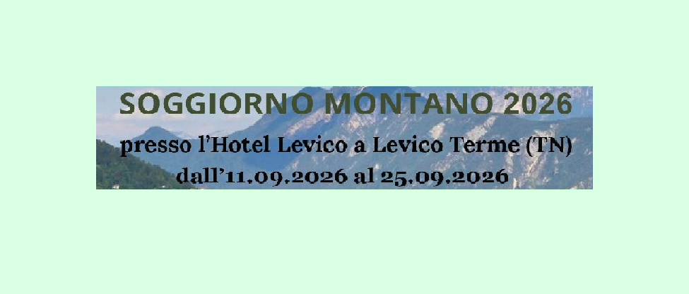 Soggiorno montano a Levico Terme (TN)