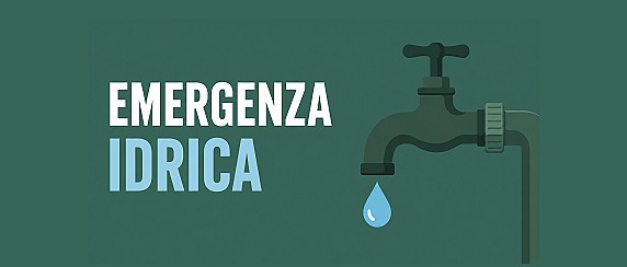 EMERGENZA IDRICA: ORDINANZA PER IL CONTENIMENTO DEI CONSUMI D’ACQUA