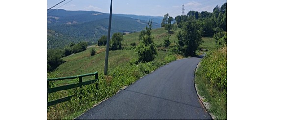 Sono terminati i lavori di asfaltatura e rifacimento di Via Corradini