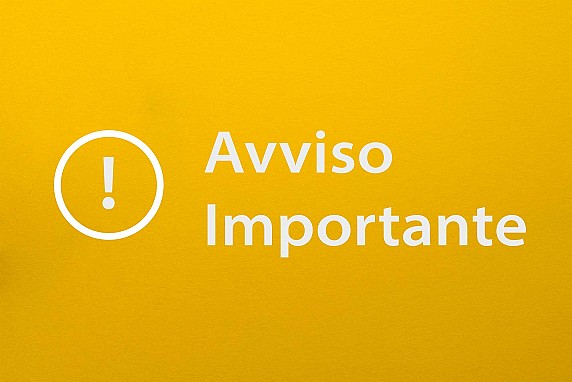 Avviso alla cittadinanza