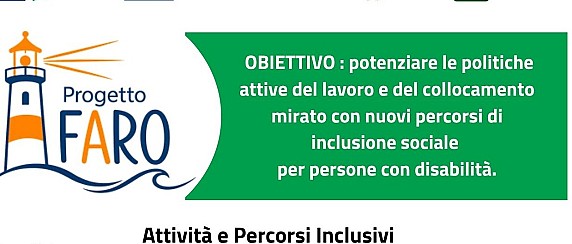 Progetto F.A.R.O Futuro, Autonomia, Risorse, Orientamento
