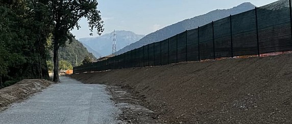 Riaprirà il 6 agosto la pista ciclopedonale a Crocevia