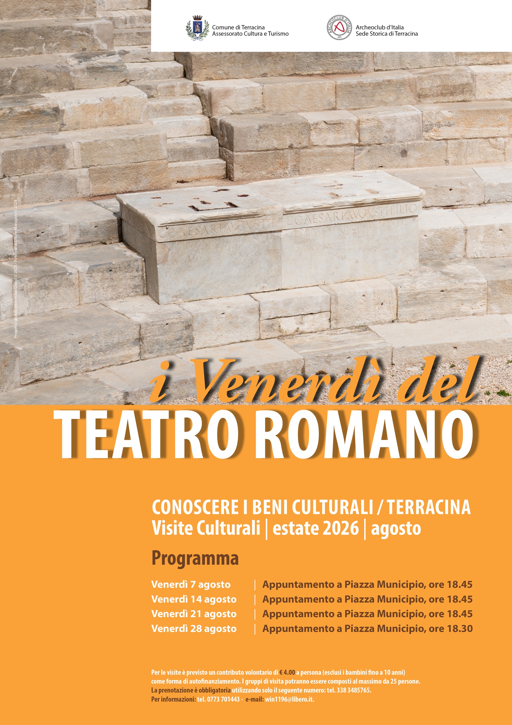 venerdi teatro romano 2026