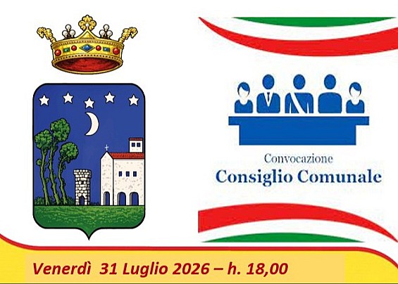 CONVOCAZIONE CONSIGLIO COMUNALE