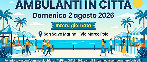 "AMBULANTI IN CITTÀ" a San Salvo marina