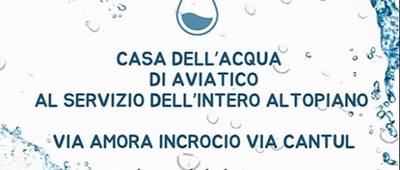 Casa dell'acqua ad Aviatico