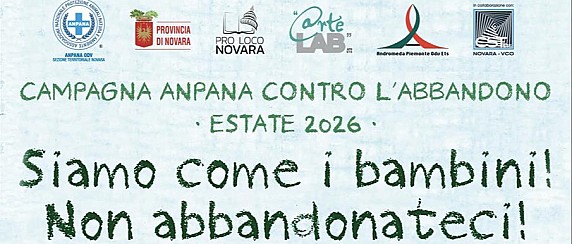 Campagna ANPANA “Stop all’abbandono estate 2026”