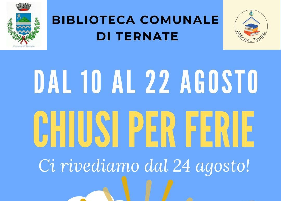 Chiusura biblioteca comunale
