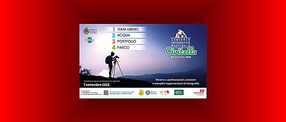 XV° Concorso Fotografico Nazionale "Civitella" 2026