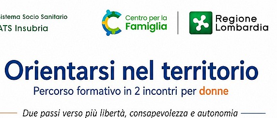 "Orientarsi nel territorio" – Percorso formativo gratuito per donne