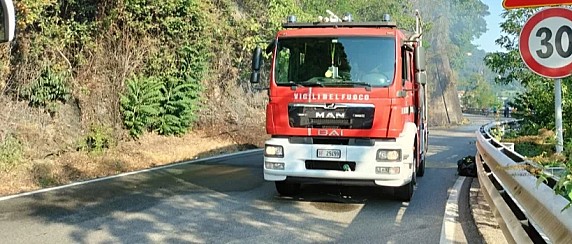 Ordinanza sindacale n. 24 Chiusura straordinaria strade Via Collalto e Via della Crocetta, causa incendio in corso