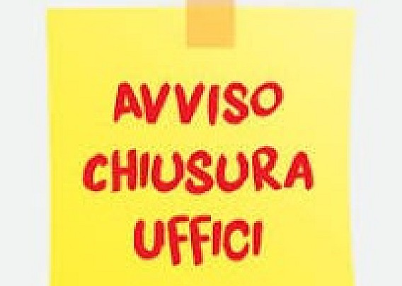 Chiusura uffici comunali