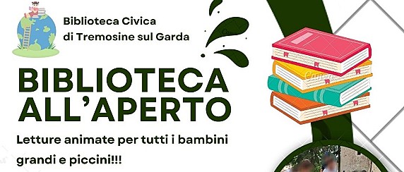 Biblioteca all’Aperto: Letture animate e laboratorio per bambini