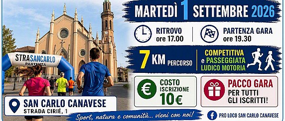 StraSancarlo - Corri, cammina, vivi il territorio!