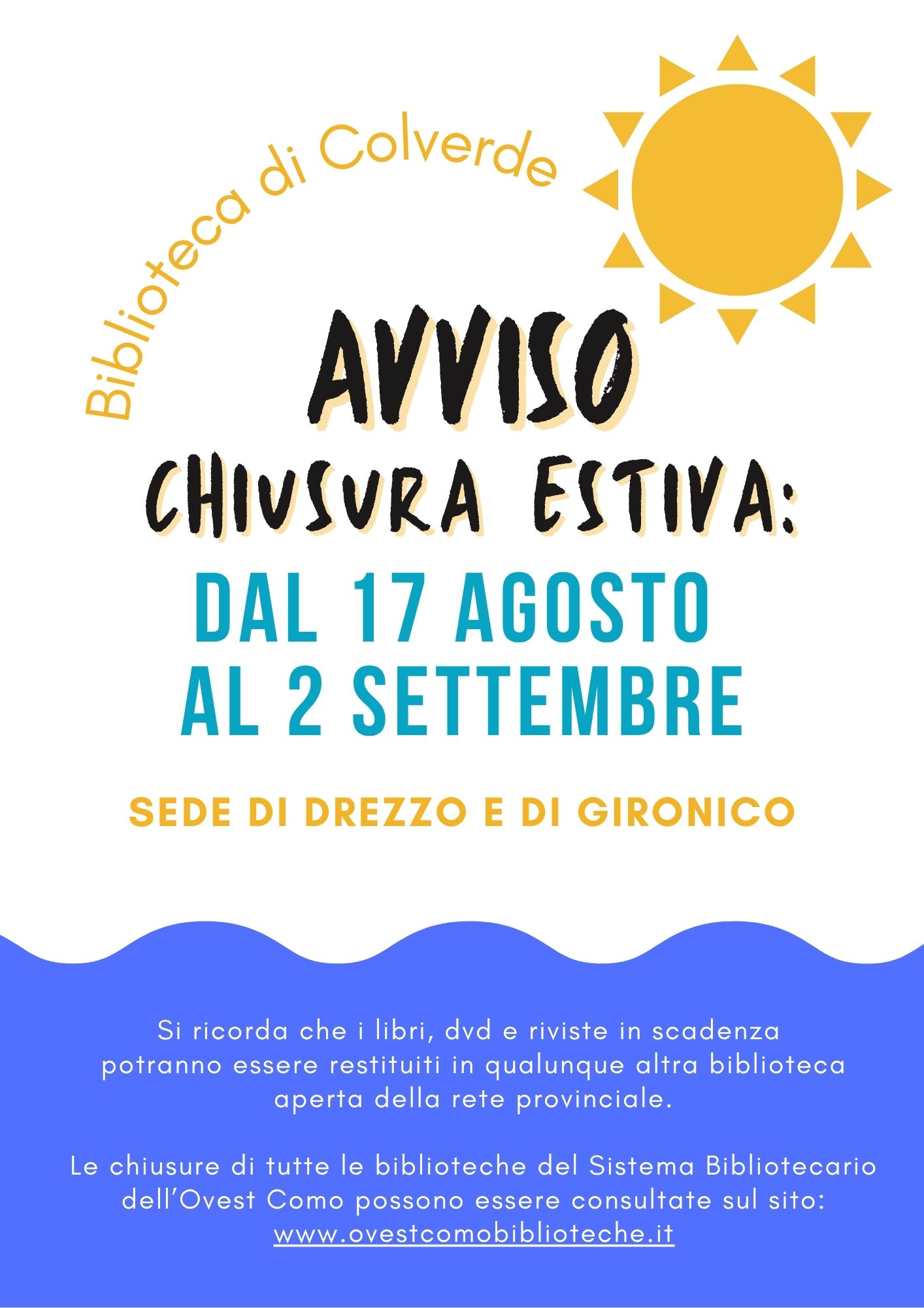 chiusura estiva 2026bis