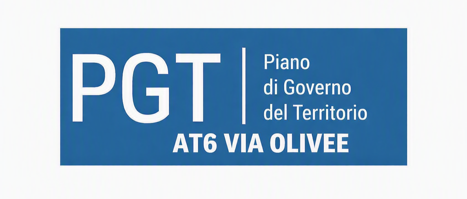 Avviso adozione piano attuativo relativo all’ambito di trasformazione at6 via Olivee conforme al P.G.T. vigente