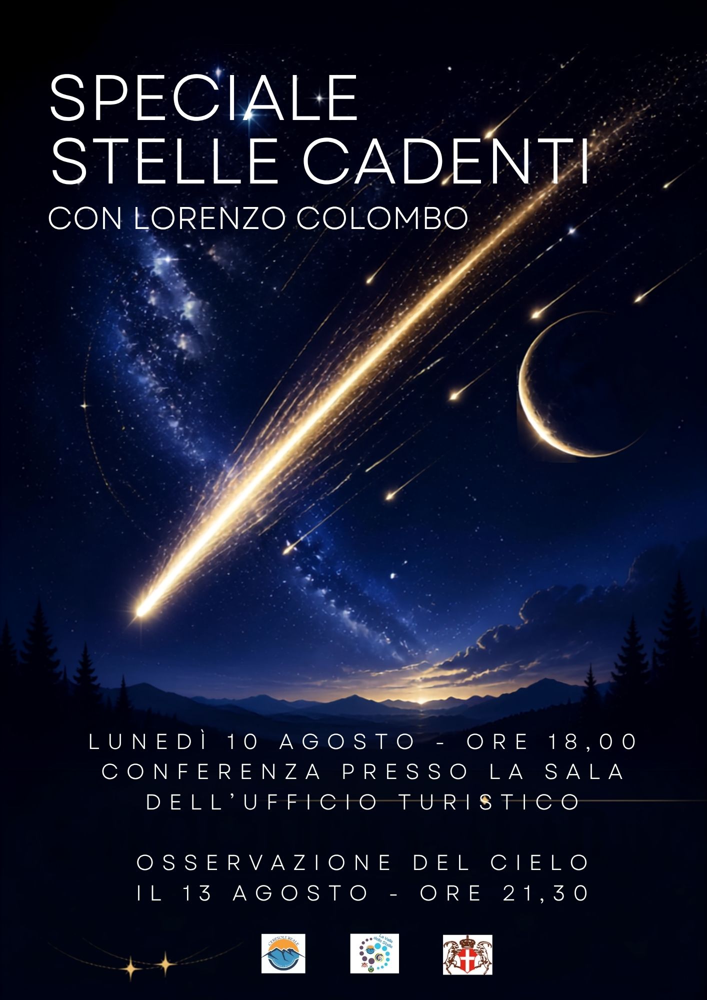 Locandina A4 Stelle Cadenti