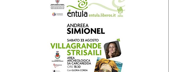E'ntula Festival letterario diffuso:   Andreea Simionel "La ragazza d'aria"